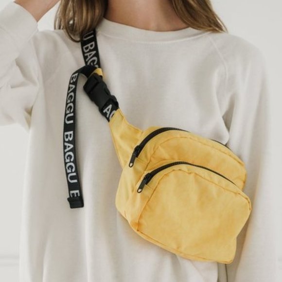 NWT Baggu Fanny Pack - Marigold w/ OG Strap - Picture 4 of 12